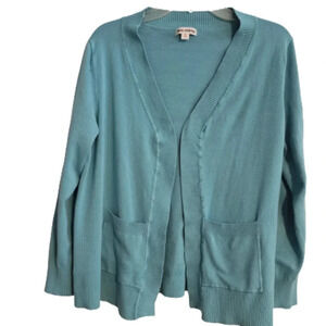 Zenana Outfitters Aqua Cardigan